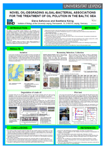 NOVEL OIL-DEGRADING ALGAL-BACTERIAL ASSOCIATIONS